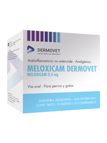 meloxicam 0,5 mg. x 100 comprimidos